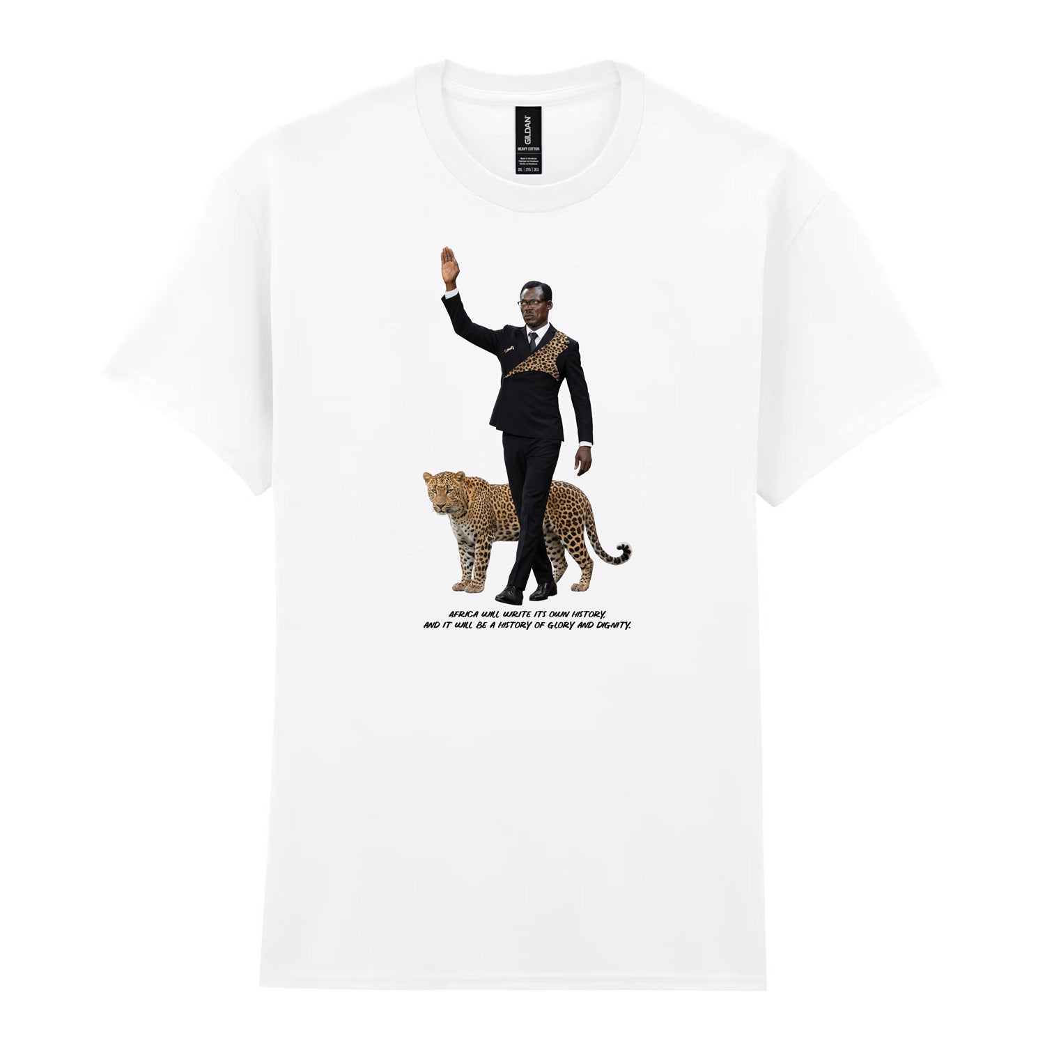 T-shirt Lumumba Vea History Of Glory